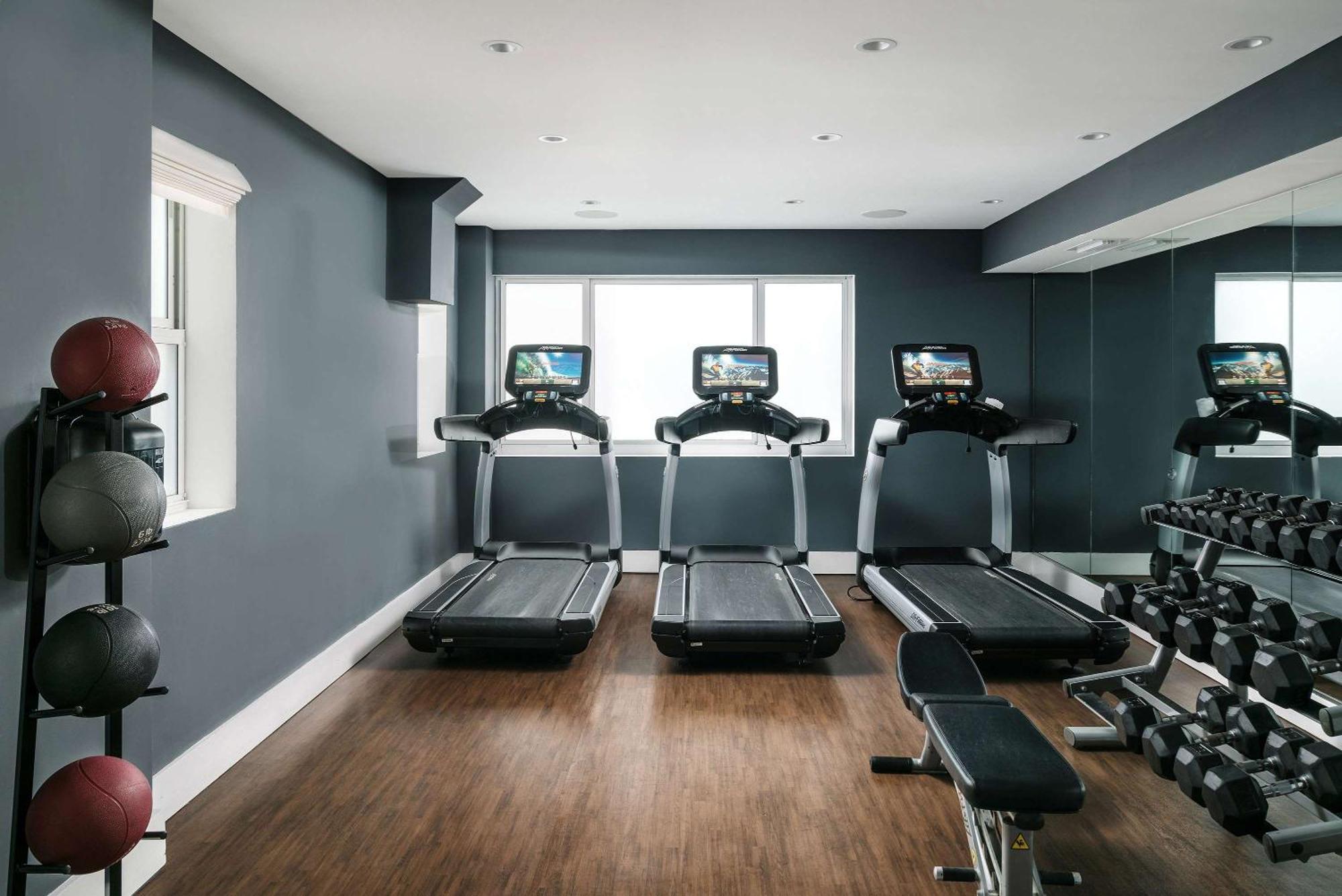 阿罗鹦鹉螺酒店 迈阿密海滩 外观 照片 The gym at The Ivy Collection